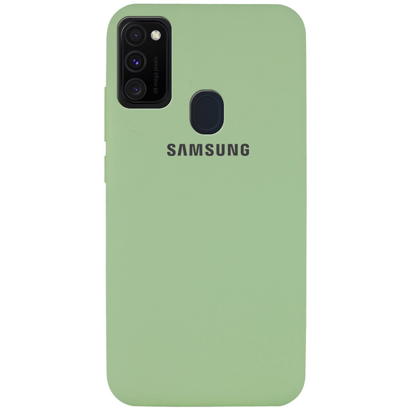 

Чехол Silicone Cover Full Protective (AA) для Samsung Galaxy M30s / M21 Мятный / Mint (114837)