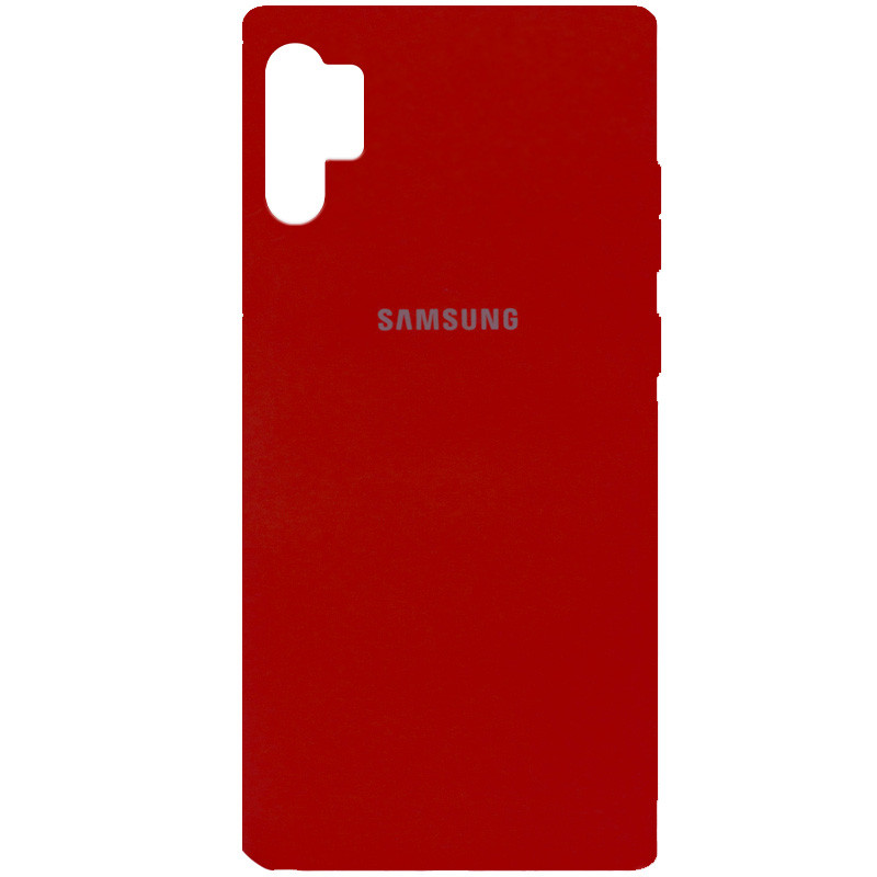 

Чехол Silicone Cover Full Protective (AA) для Samsung Galaxy Note 10 Plus Красный / Dark Red (114846)