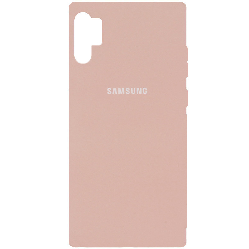 

Чохол Silicone Cover Full Protective (AA) для Samsung Galaxy Note 10+ (Рожевий / Pink Sand)