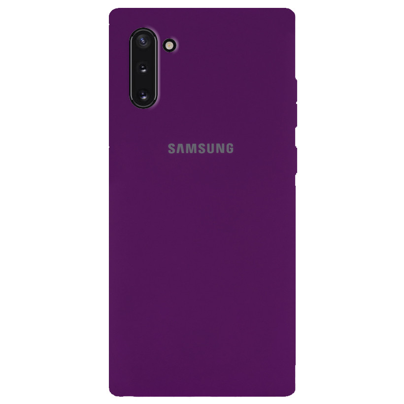 

Чехол Silicone Cover Full Protective (AA) для Samsung Galaxy Note 10 Фиолетовый / Grape (114845)