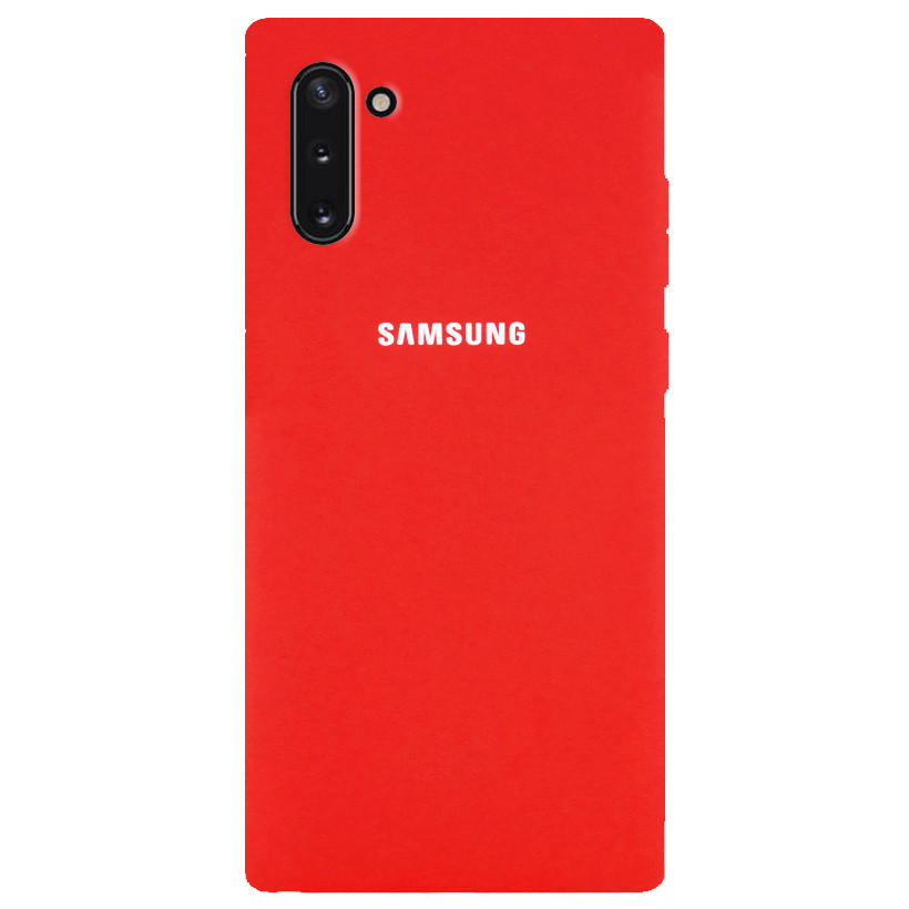 

Чехол Silicone Cover Full Protective (AA) для Samsung Galaxy Note 10 Красный / Red (108742)