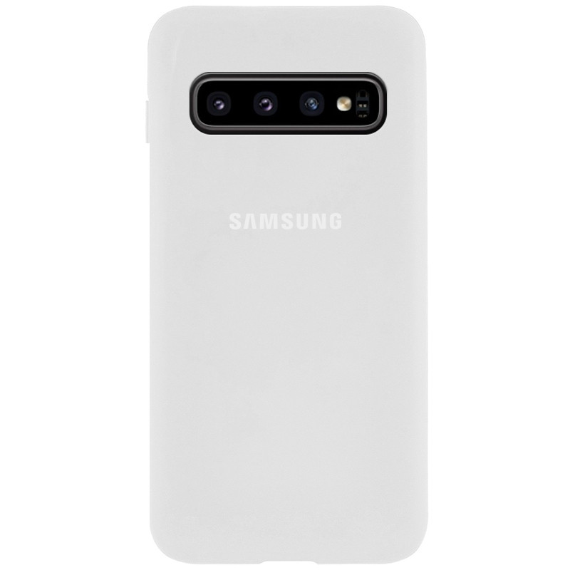 

Чехол Silicone Cover Full Protective (AA) для Samsung Galaxy S10 Белый / White (114938)