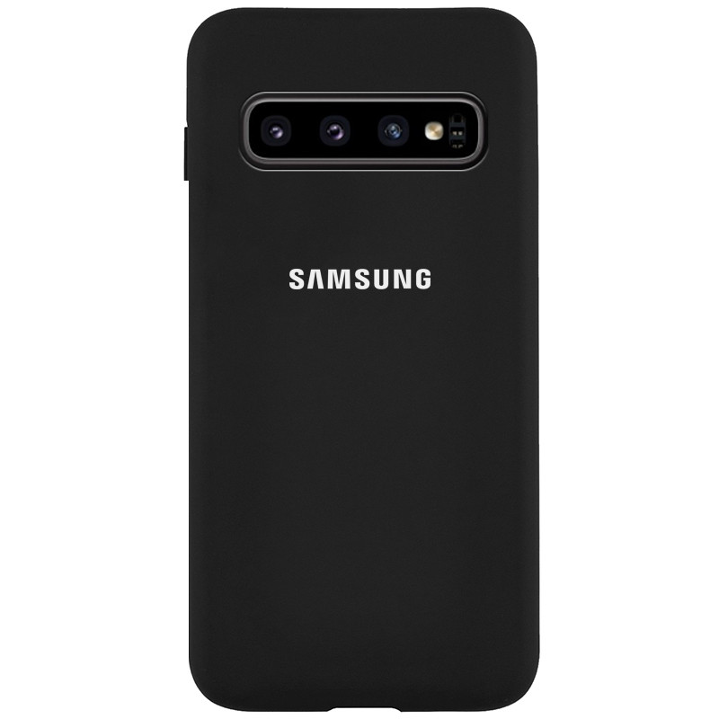 

Чехол Silicone Cover Full Protective (AA) для Samsung Galaxy S10+ Черный / Black (114948)