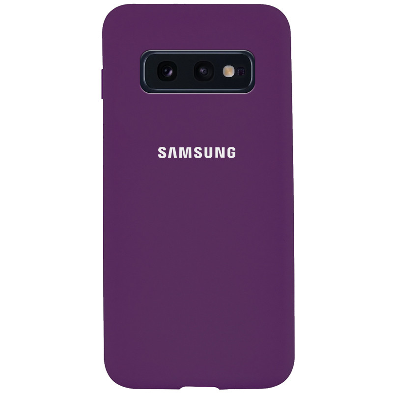 

Чехол Silicone Cover Full Protective (AA) для Samsung Galaxy S10e Фиолетовый / Grape (114957)