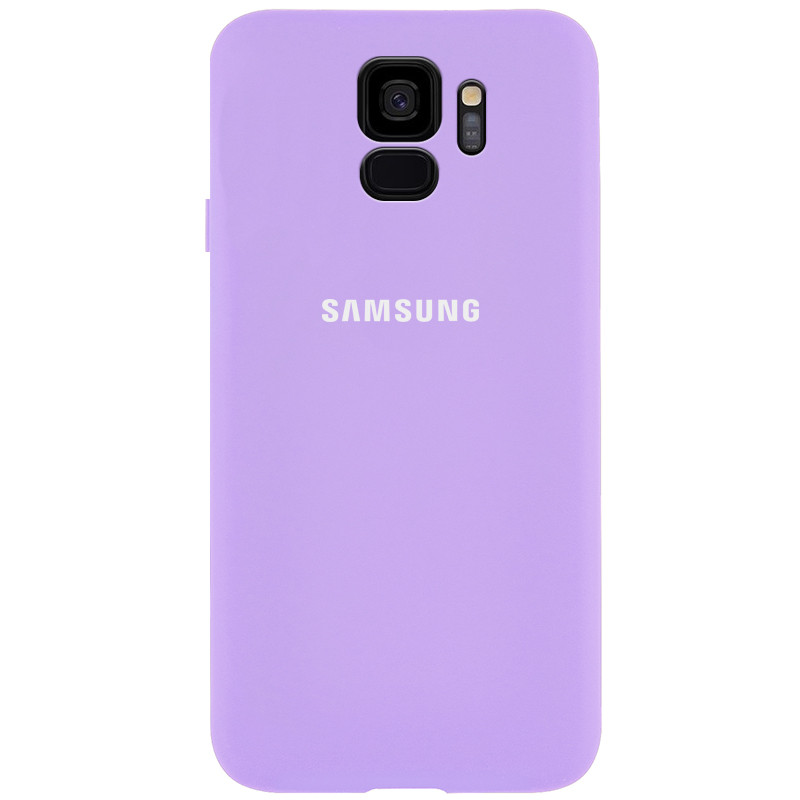 

Чохол Silicone Cover Full Protective (AA) для Samsung Galaxy S9 (Бузковий / Dasheen)