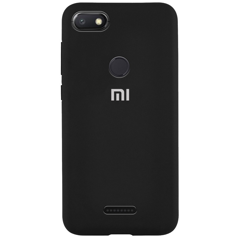 

Чехол Silicone Cover Full Protective (AA) для Xiaomi Redmi 6 Черный / Black (110446)