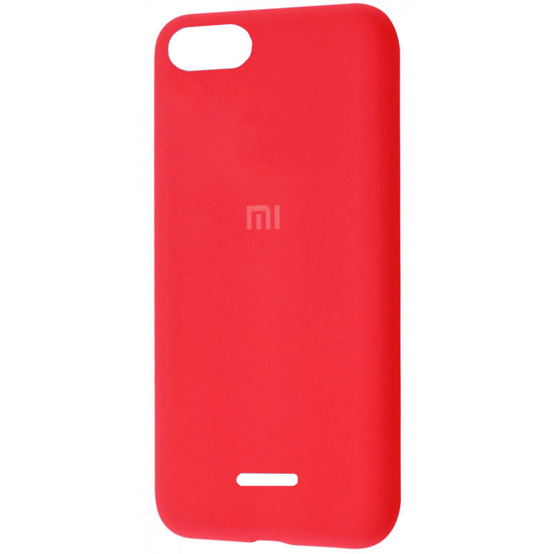 

Чехол Silicone Cover Full Protective (AA) для Xiaomi Redmi 6A Красный / Red (111092)