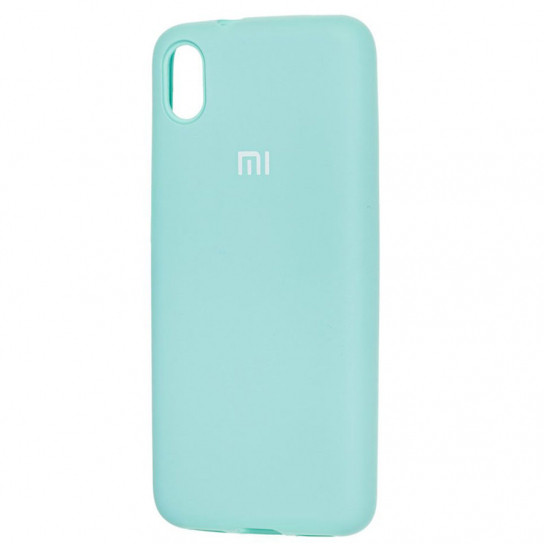 

Чохол Silicone Cover Full Protective (AA) для Xiaomi Redmi 7A (Бірюзовий / Ice Blue)