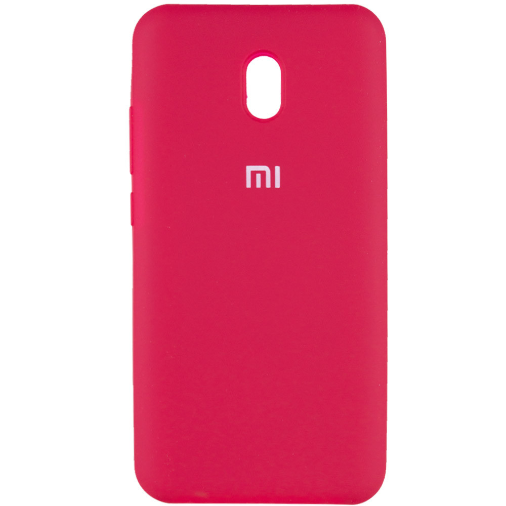 

Чохол Silicone Cover Full Protective (AA) для Xiaomi Redmi 8A (Рожевий / Hot Pink)