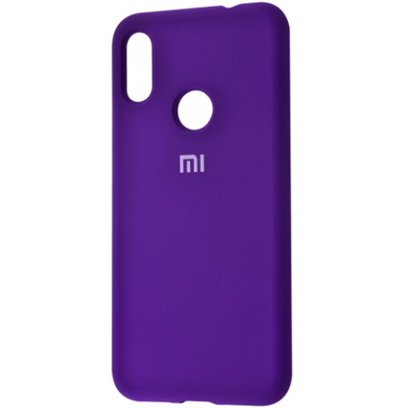 

Чехол Silicone Cover Full Protective (AA) для Xiaomi Redmi Note 6 Фиолетовый / Purple (111127)