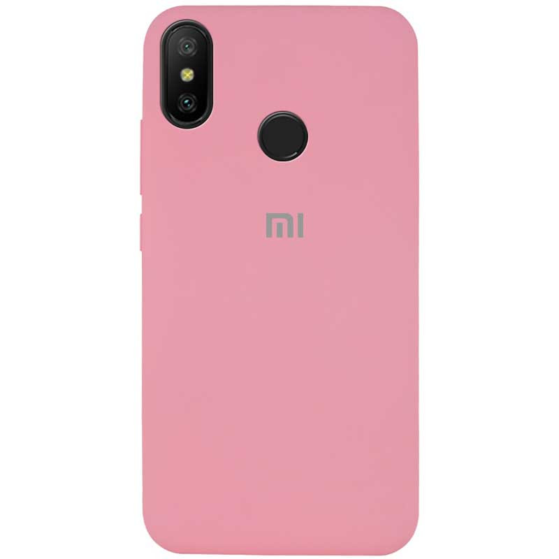 

Чохол Silicone Cover Full Protective (AA) для Xiaomi Redmi Note 6 (Рожевий / Pink)
