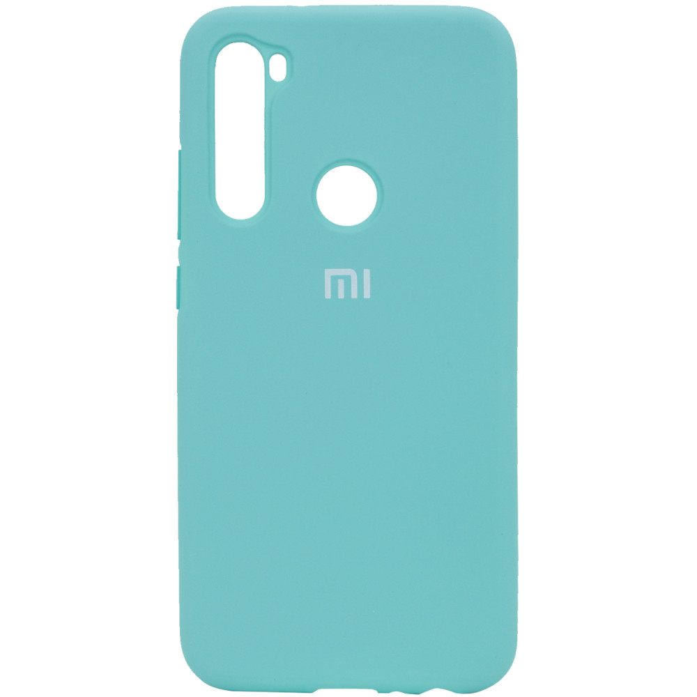 

Чехол Silicone Cover Full Protective (AA) для Xiaomi Redmi Note 8 Бирюзовый / Ice Blue (112471)