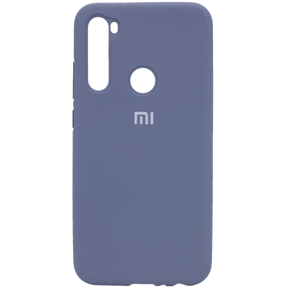 

Чехол Silicone Cover Full Protective (AA) для Xiaomi Redmi Note 8 / Note 8 2021 Серый / Lavender Gray (112482)