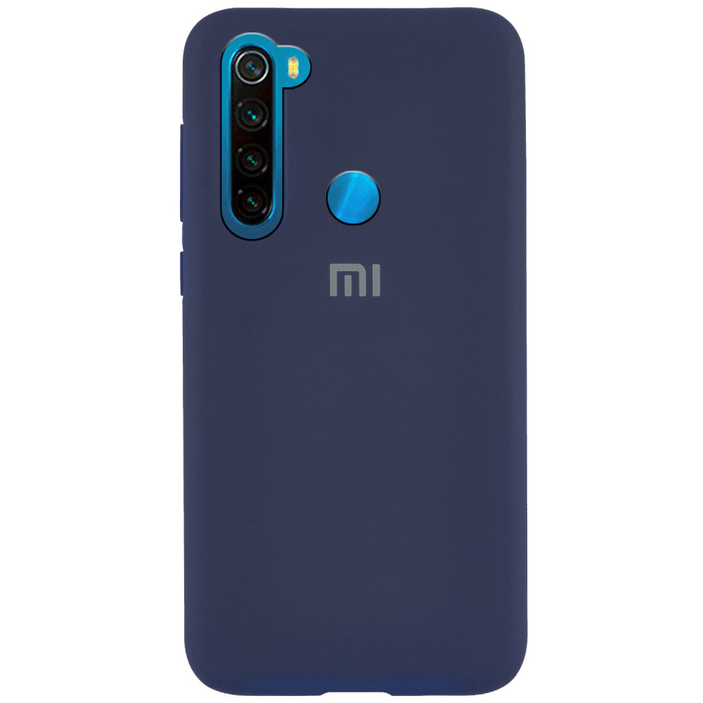 

Чохол Silicone Cover Full Protective (AA) для Xiaomi Redmi Note 8 (Синій / Midnight Blue)