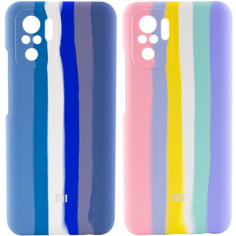 

Чехол Silicone Cover Full Rainbow для Xiaomi Redmi Note 10 / Note 10s (193016)