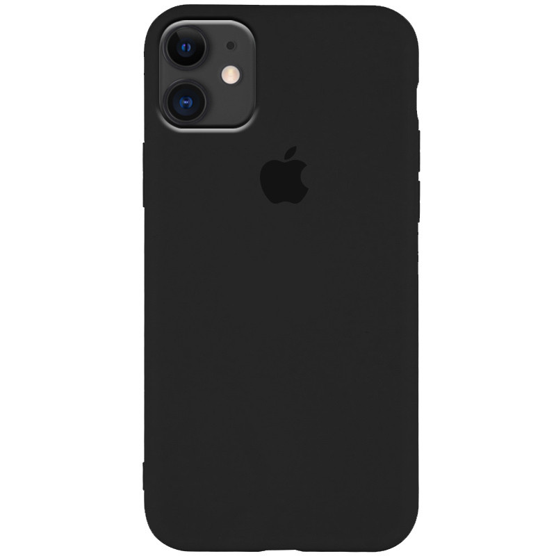 

Чехол Silicone Case Slim Full Protective для Apple iPhone 11 (6.1") Черный / Black (119152)