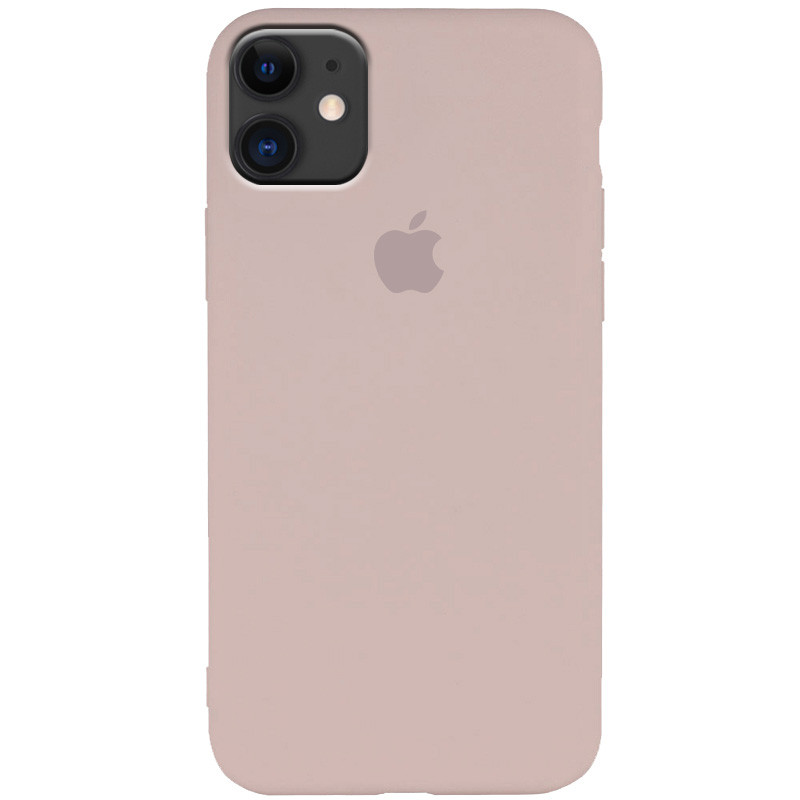 

Чехол Silicone Case Slim Full Protective для Apple iPhone 11 (6.1") Розовый / Pink Sand (119147)