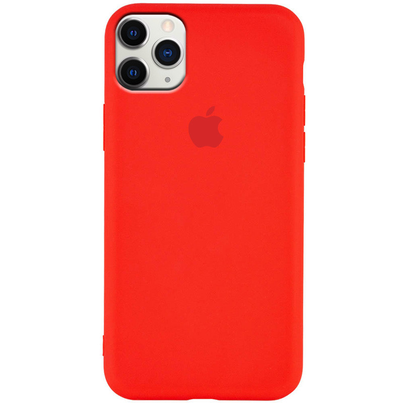 

Чохол Silicone Case Slim Full Protective для Apple iPhone 11 Pro Max (6.5") (Червоний / Red)