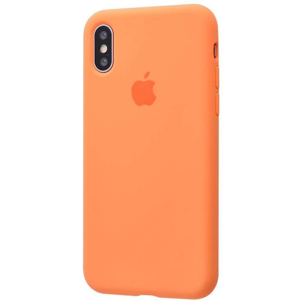 

Чехол Silicone Case Slim Full Protective для Apple iPhone XS Max (6.5") Оранжевый / Orange (105171)