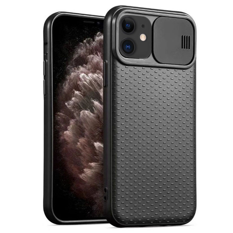 

Чехол Camshield Black TPU со шторкой защищающей камеру для Apple iPhone 11 (6.1") Черный / Черный (134112)