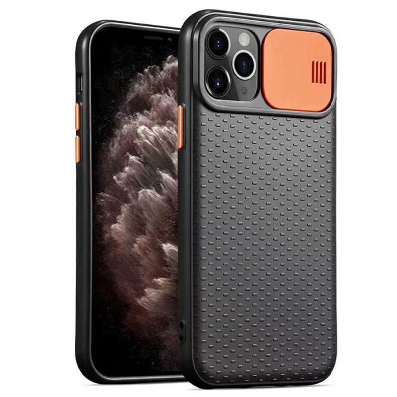 

Чехол Camshield Black TPU со шторкой защищающей камеру для Apple iPhone 11 Pro Max (6.5") Черный / Оранжевый (134153)