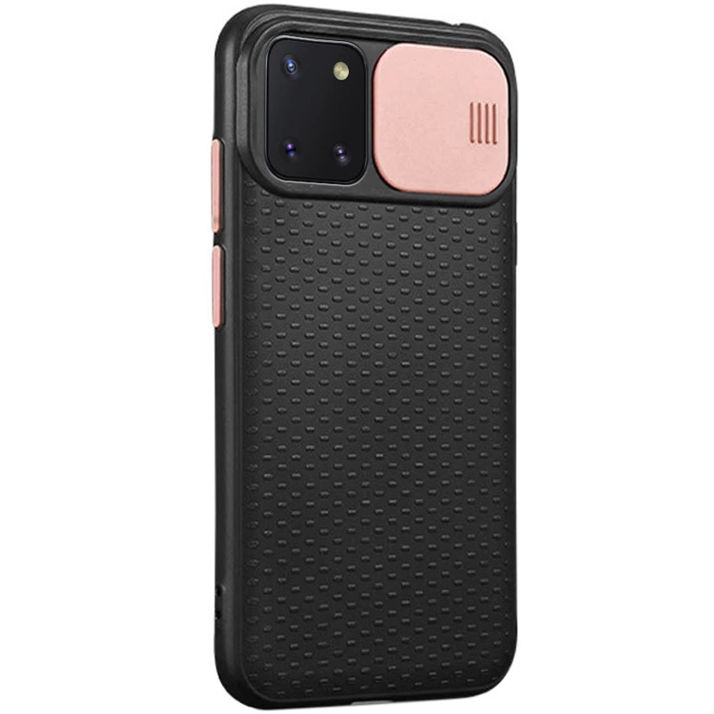 

Чехол Camshield Black TPU со шторкой защищающей камеру для Samsung Galaxy Note 10 Lite (A81) Черный / Rose Gold (134222)