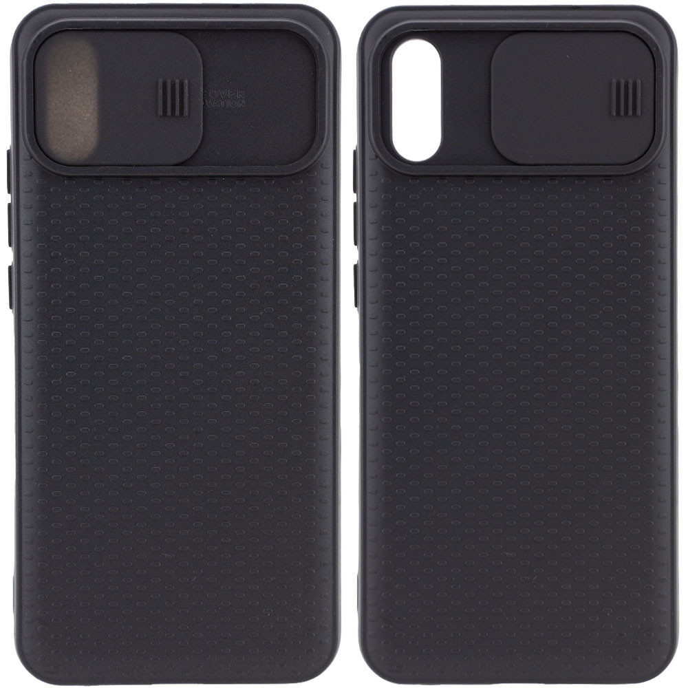 

Чехол Camshield Black TPU со шторкой защищающей камеру для Xiaomi Redmi 9A Черный / Черный (144505)