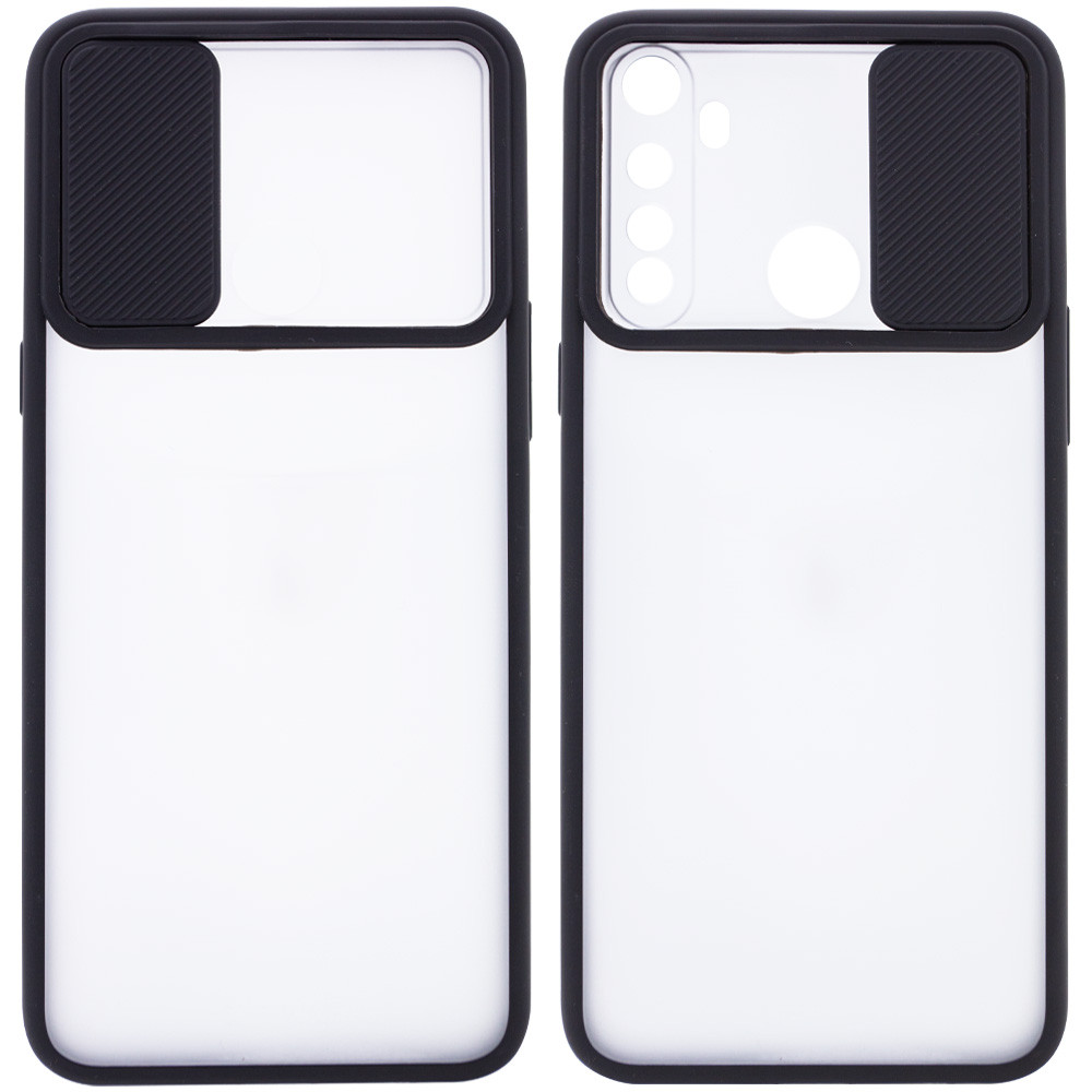 

Чехол Camshield mate TPU со шторкой для камеры для Realme C3 Черный (145775)