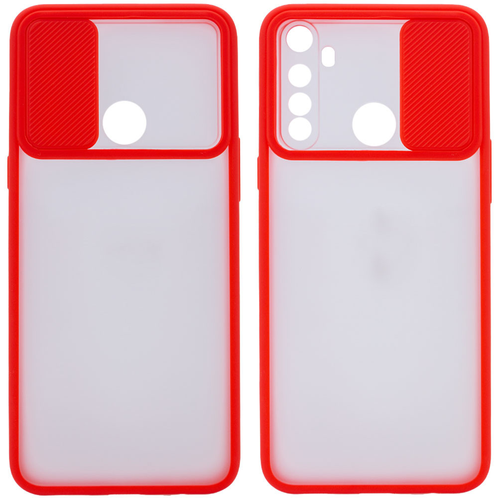 

Чехол Camshield mate TPU со шторкой для камеры для Realme C3 Красный (145772)