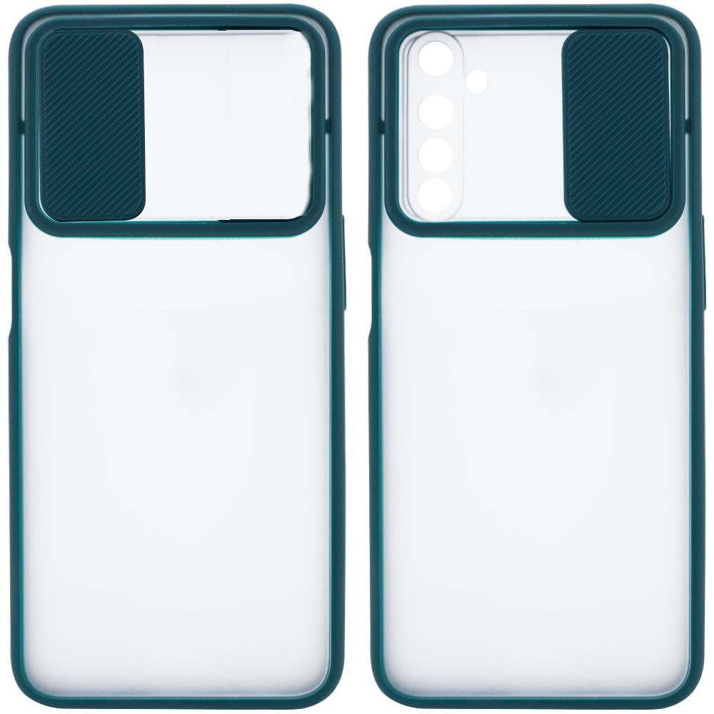 

Чехол Camshield mate TPU со шторкой для камеры для Realme X3 SuperZoom / X3 / X50 Зеленый (145778)
