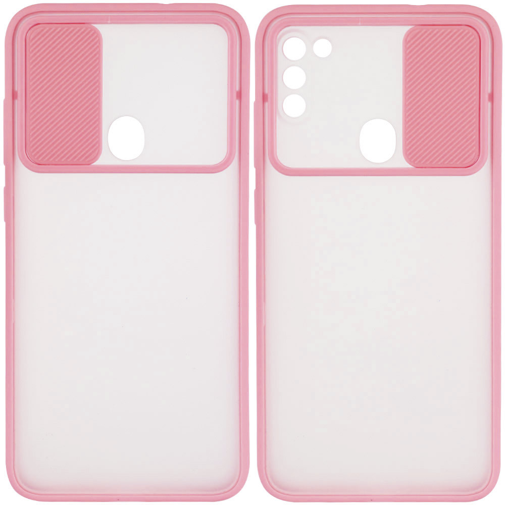 

Чехол Camshield mate TPU со шторкой для камеры для Samsung Galaxy M11 / A11 Розовый (140637)