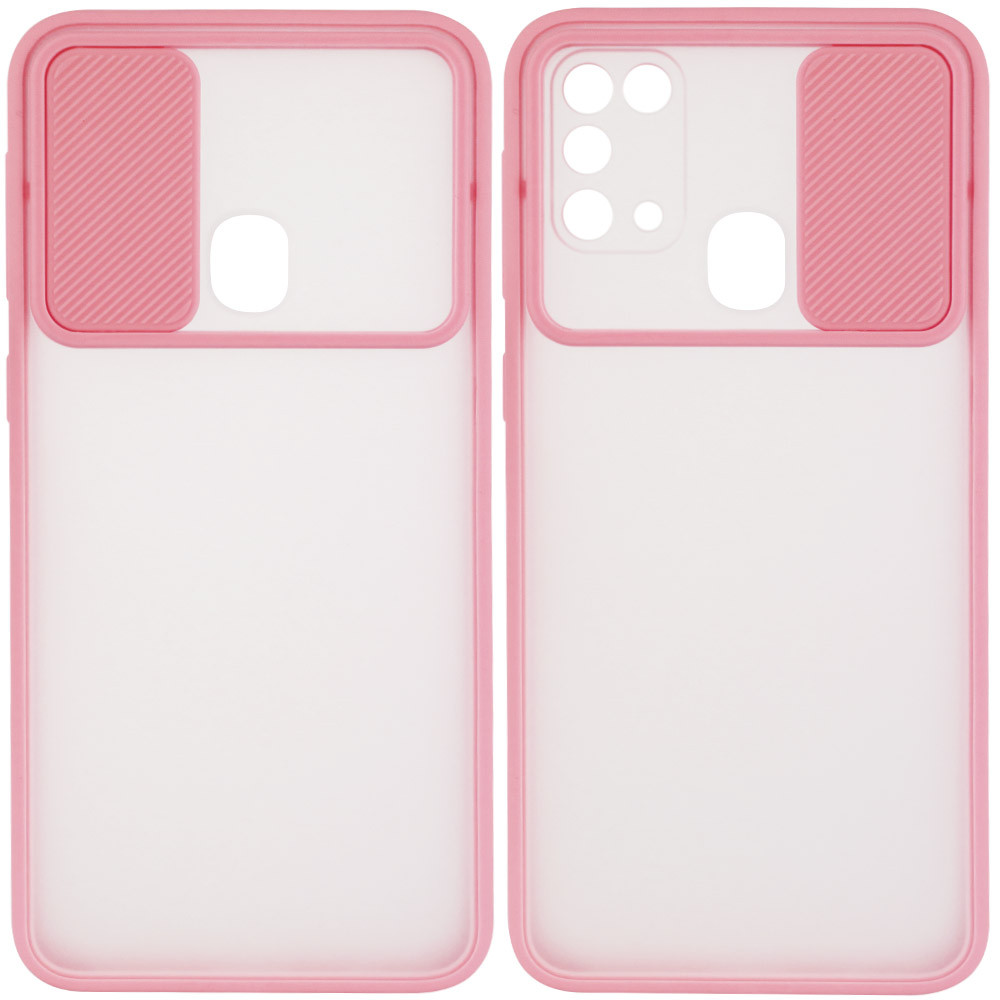 

Чехол Camshield mate TPU со шторкой для камеры для Samsung Galaxy M31 Розовый (140595)
