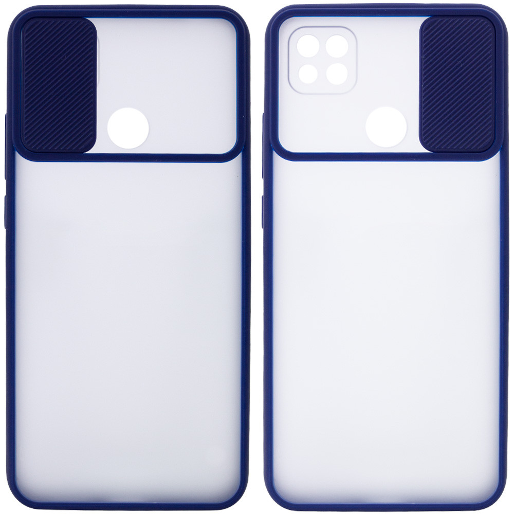 

Чохол Camshield mate TPU зі шторкою для камери для Xiaomi Redmi 9C (Синій)