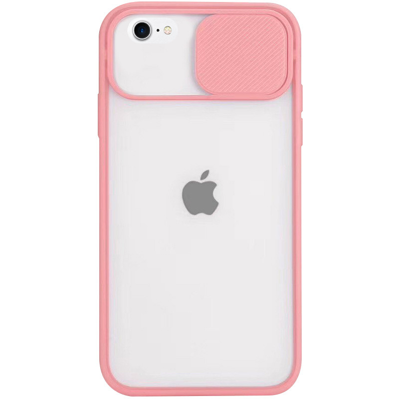 

Чехол Camshield mate TPU со шторкой для камеры для Apple iPhone 7 / 8 / SE (2020) (4.7) Розовый (132548)