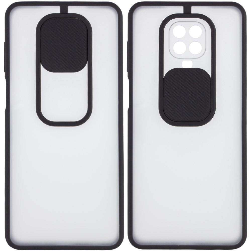 

Чохол Camshield mate TPU зі шторкою для камери для Xiaomi Redmi Note 9s (Чорний)