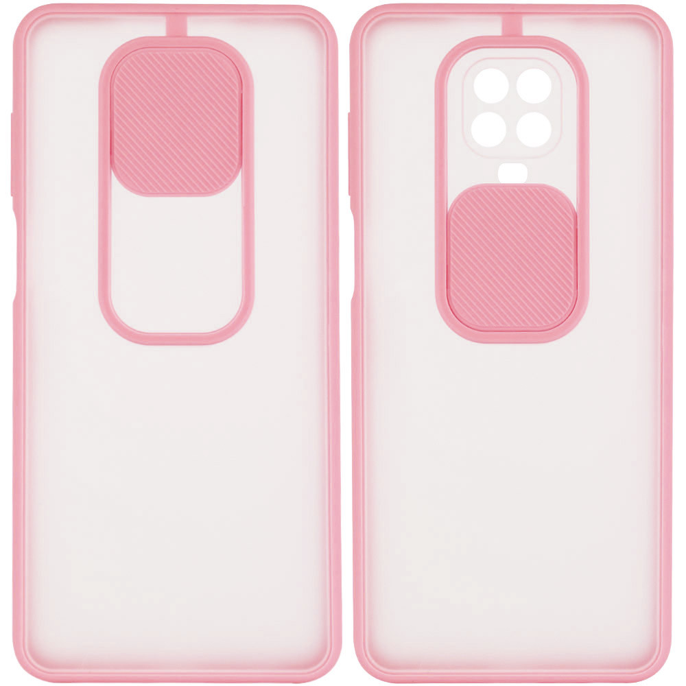 

Чехол Camshield mate TPU со шторкой для камеры для Xiaomi Redmi Note 9s / Note 9 Pro /Note 9 Pro Max Розовый (140587)