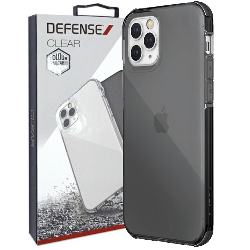 

Чохол Defense Clear Series (TPU) для Apple iPhone 12 (Чорний)