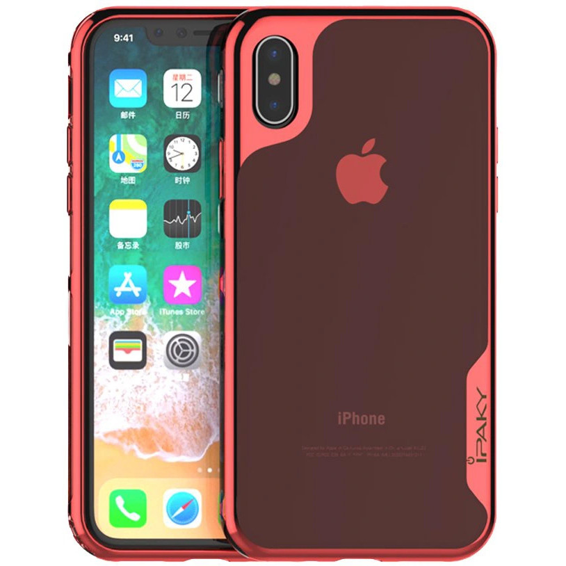 

Чехол iPaky TPU+PC Plum Series для Apple iPhone X (5.8") Красный (140715)