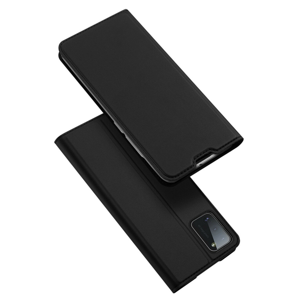 

Чехол-книжка Dux Ducis с карманом для визиток для Samsung Galaxy A51 Черный (121942)