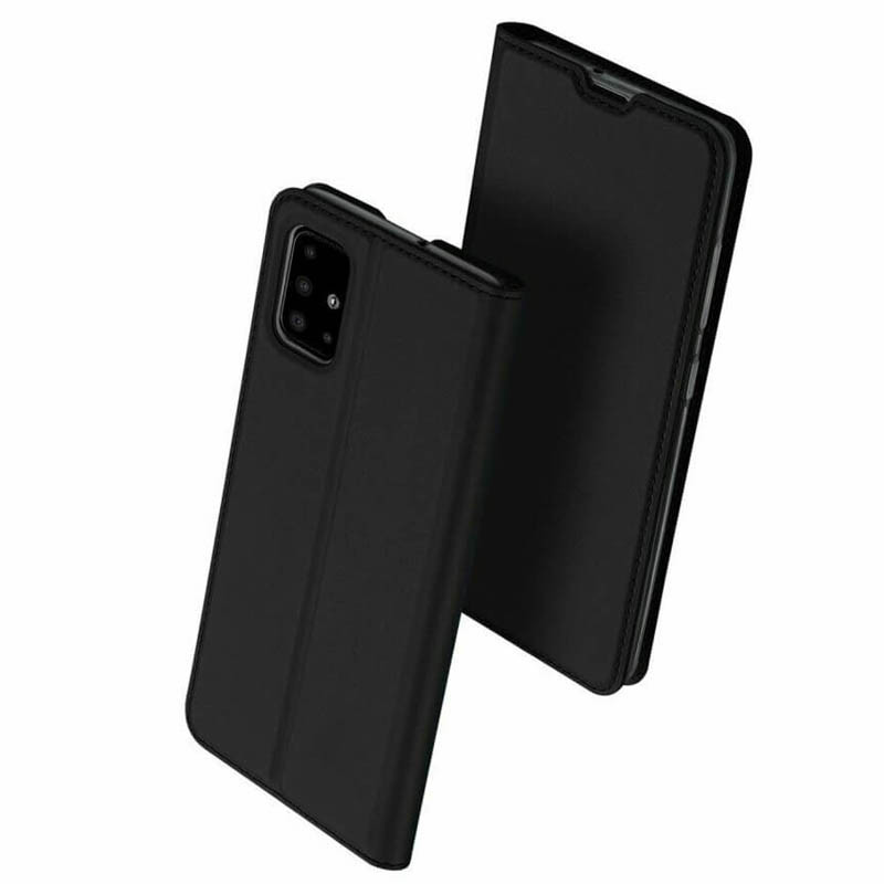 

Чехол-книжка Dux Ducis с карманом для визиток для Samsung Galaxy A71 Черный (121947)