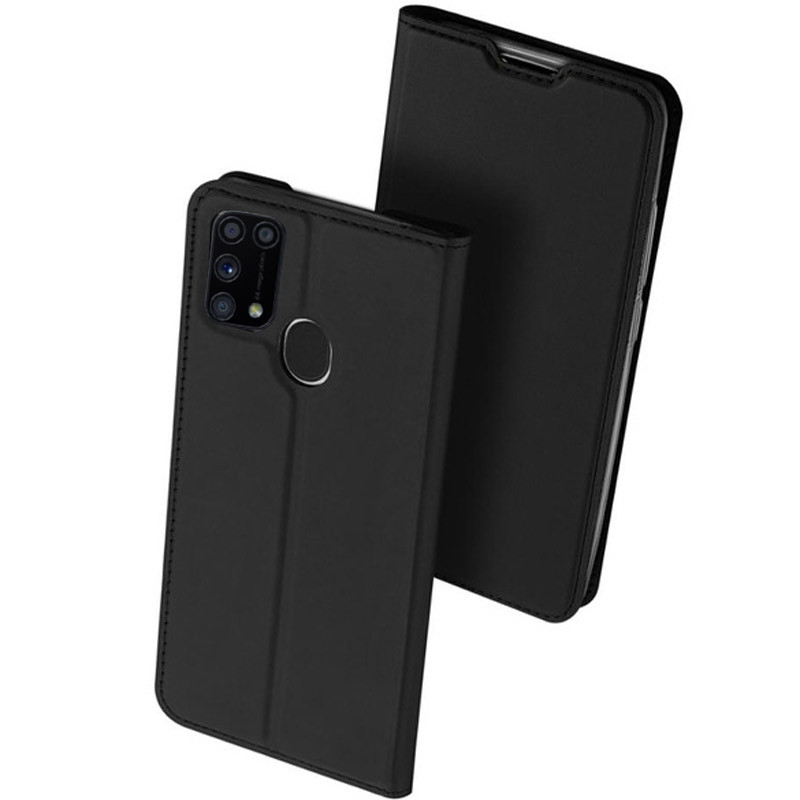 

Чохол-книжка Dux Ducis з кишенею для візиток для Samsung Galaxy M31 (Чорний)
