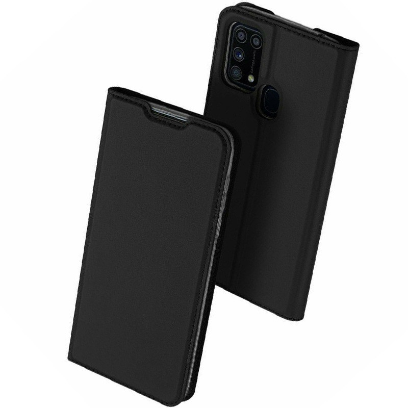 

Чохол-книжка Dux Ducis з кишенею для візиток для Samsung Galaxy M31s (Чорний)