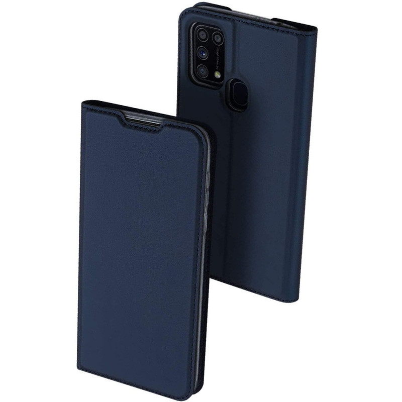 

Чохол-книжка Dux Ducis з кишенею для візиток для Samsung Galaxy M31s (Синій)