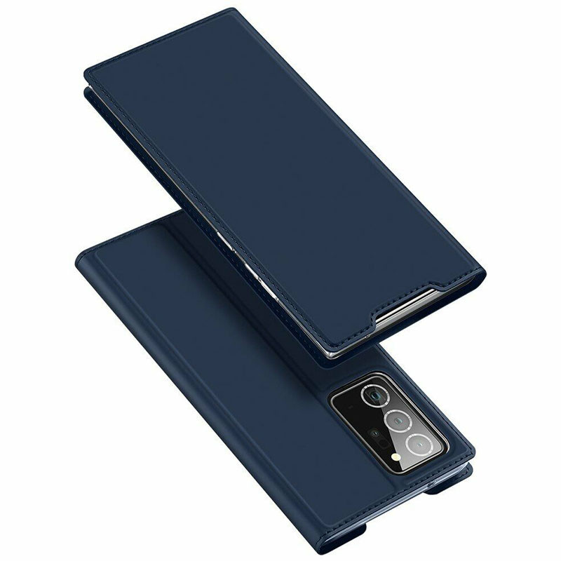 

Чохол-книжка Dux Ducis з кишенею для візиток для Samsung Galaxy Note 20 (Синій)