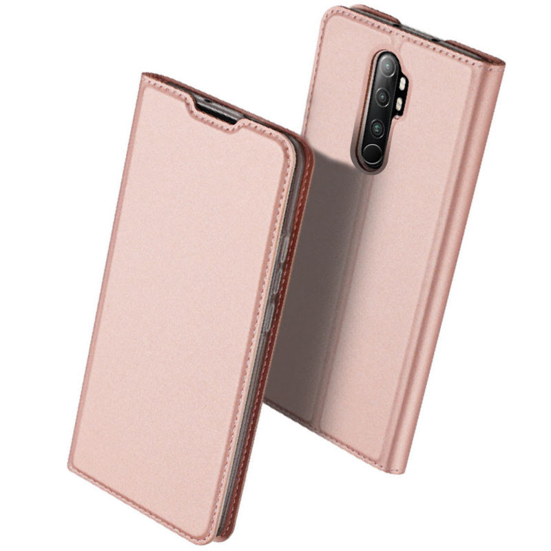 

Чехол-книжка Dux Ducis с карманом для визиток для Xiaomi Redmi 9 Rose Gold (136095)