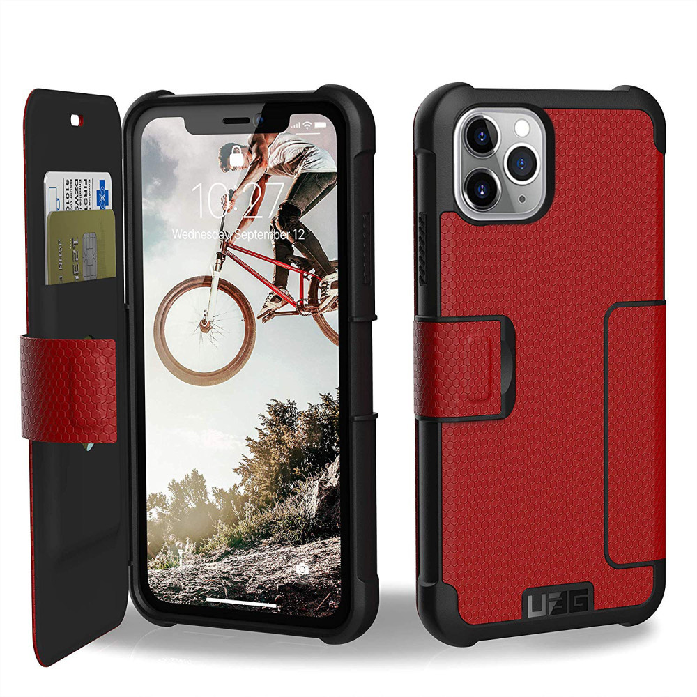 

Чехол-книжка UAG Metropolis для Apple iPhone 11 Pro (5.8") Красный (122909)