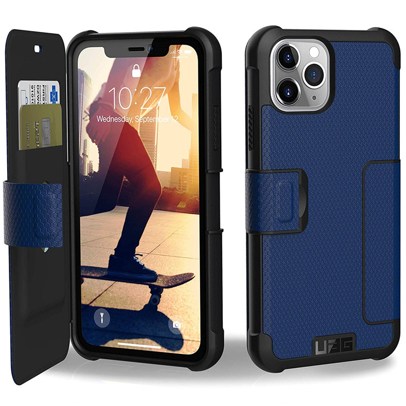 

Чехол-книжка UAG Metropolis для Apple iPhone 11 Pro (5.8") Синий (122910)