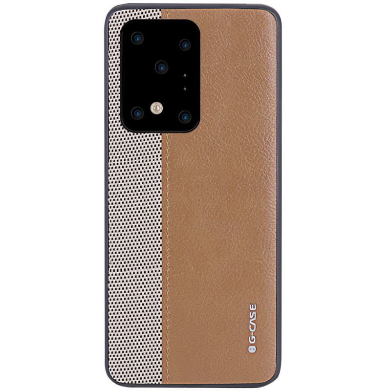 

Чохол-накладка G-Case Earl Series для Samsung Galaxy S11 Plus (Коричневий)