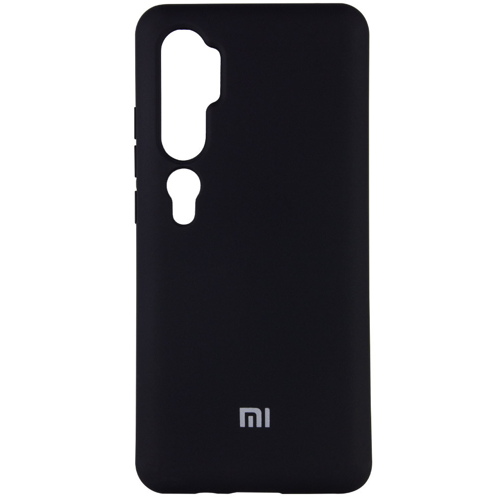 

Чехол Silicone Cover Full Protective (A) для Xiaomi Mi Note 10 Pro Черный / Black (124613)