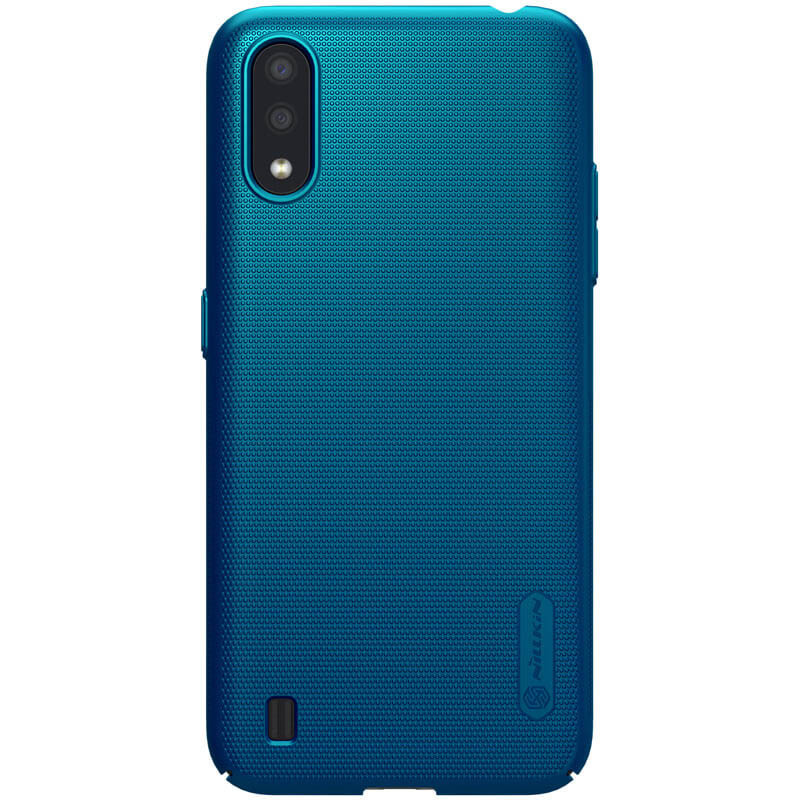 

Чехол Nillkin Matte для Samsung Galaxy A01 Бирюзовый / Peacock blue (130055)